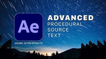 Advanced Procedural Text Expressions - Adobe After Effects Tutorial