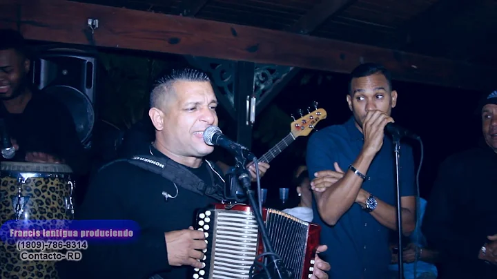 francis lantigua la palomita fiesta a familia aracena de los montones