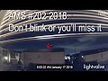 Bad Footage Of AMS #202-2018 Fireball Meteor