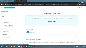 Machine Learning Module test: 2 -- Data
