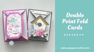 How to make a Double Point Fun Fold Card