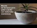 Maceta taznbowl de terrazzo diy para decoracin del hogar