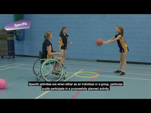 Sainsbury’s Inclusive PE Training - The Activity Inclusion Model