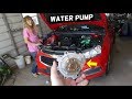 CHEVROLET CRUZE WATER PUMP REPLACEMENT. CHEVY SONIC WATER PUMP REPLACEMENT