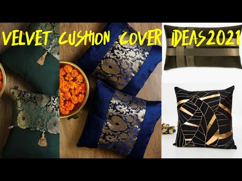 velvet cuhion cover