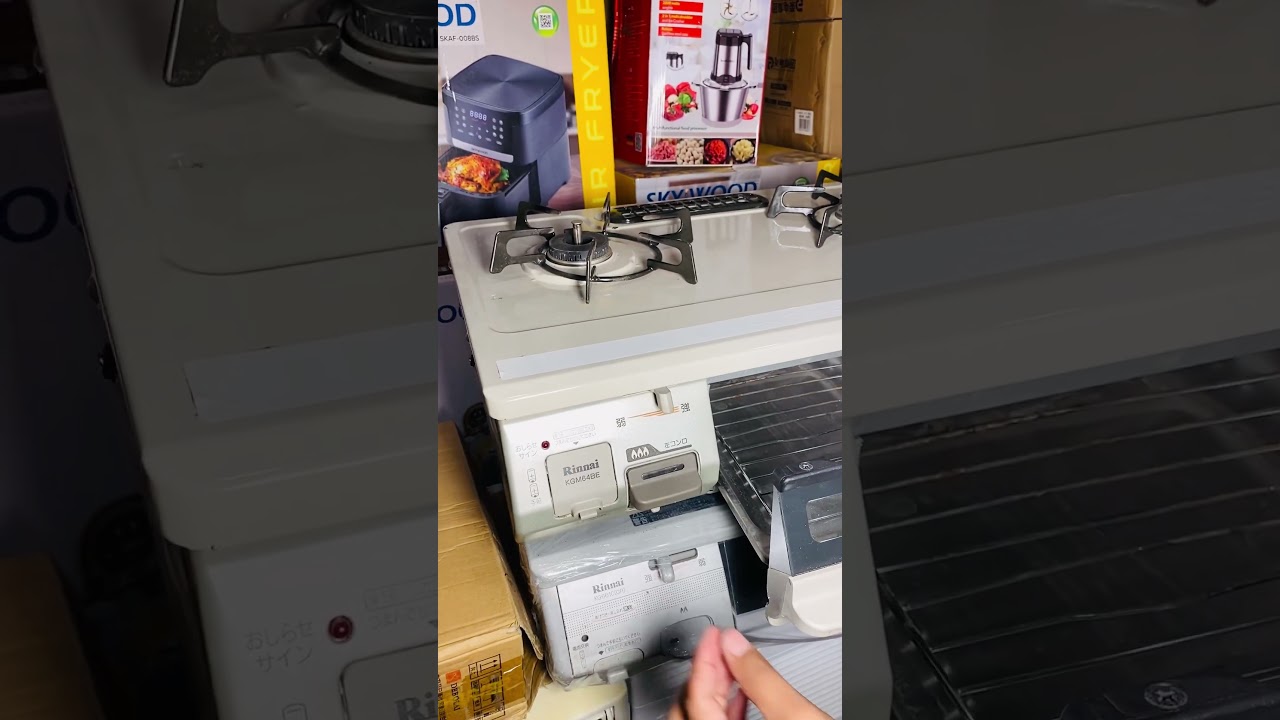 Rinnai Stove Japan Model | Sensor Technology | Grill Oven | 75% Gas Saving | Seven Star Electronic