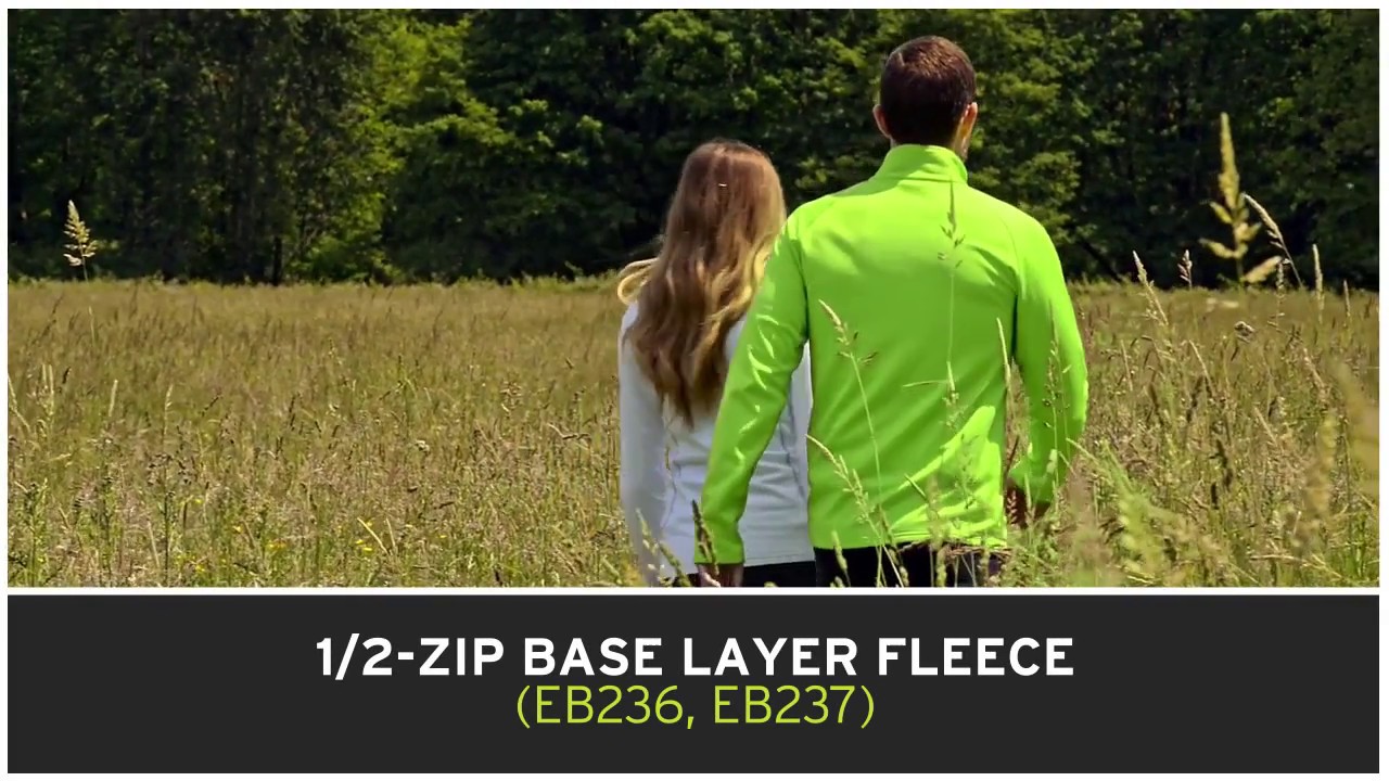 Eddie Bauer 1/2-Zip Base Layer Fleece