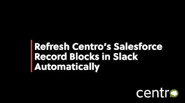 How To: Refresh Centro