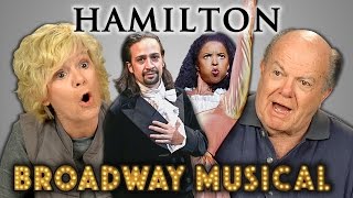 ELDERS REACT TO HAMILTON (Hip Hop Musical)