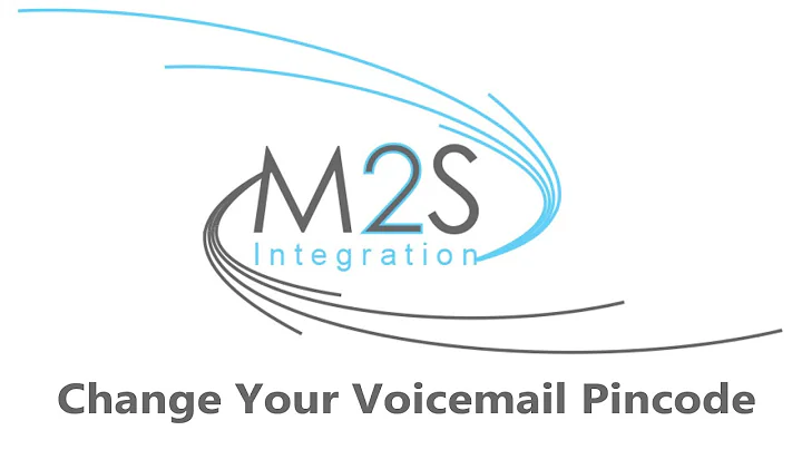 M2S VoIP - How to Change Voicemail Pincode