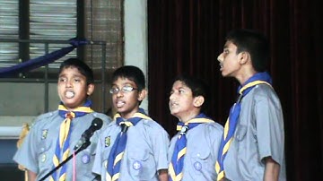Royal college Scouts Inter Troop song competition 2012. friday Troops. This is Troop 4A