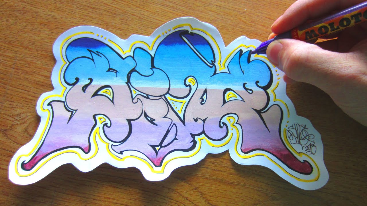Experimental Graffiti Piece