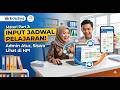 EduSys Part 3: Cara Mudah Input Jadwal Pelajaran (Tampil di Akun Siswa!) Aplikasi Ujian Apps Script