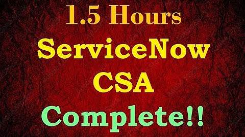 Download PDF - Servicenow CSA:  All in One Master Video - Certified System Administrator - Q&A