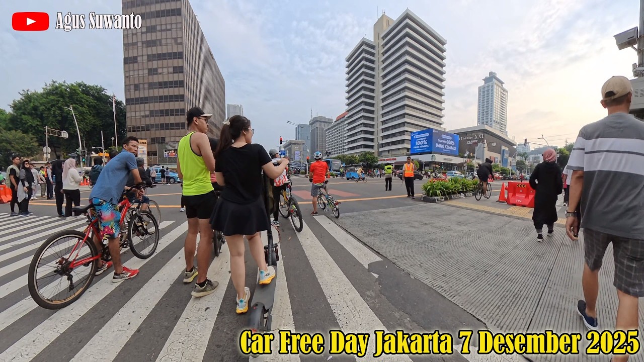 Car free day jakarta 7 desember 2025