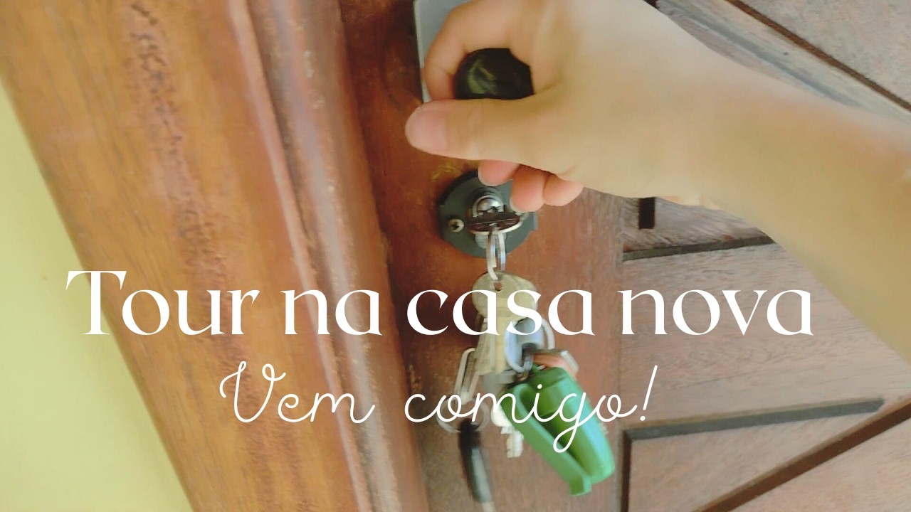 Tour pela casa nova | Um novo começo