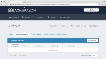Auto Backup cPanel/WHM Accounts to S3