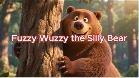 Fuzzy Wuzzy the Silly Bear| Fun Kids Action Song + Nursery Rhymes @minii kids tv