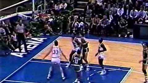 Roy Tarpley (16pts/14rebs) vs. Celtics (1988)