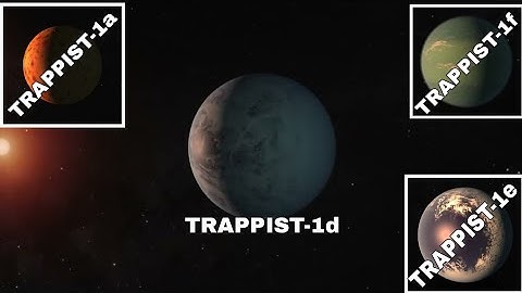 TRAPPIST-1 Planets Flyaround Animation