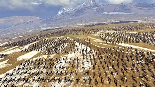 Римская империя против гуннов | 15000 единиц кинематографической битвы Total War