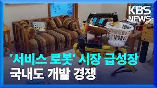 청소·살균·잔디깎이까지…서비스 로봇시장 급성장 / KBS  2022.04.26.