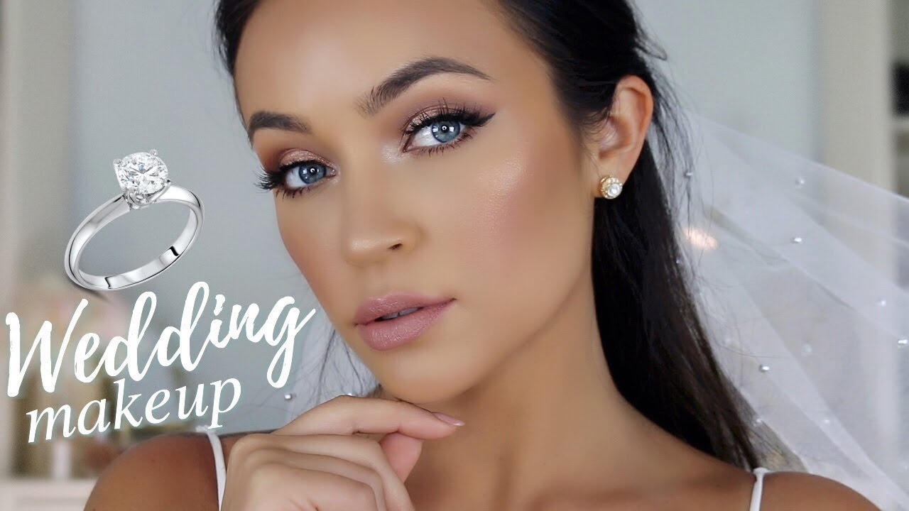 wedding makeup tutorial : soft glam bridal look | stephanie ledda