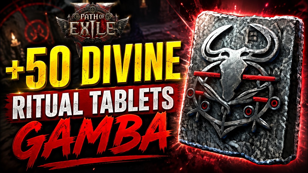 ⚡ These Ritual Tablet Can Sell for 50+ Divines | PoE 2
