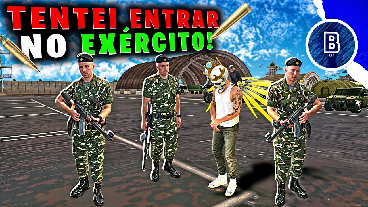 Rio Rise | TENTEI ENTRAR NO EXÉRCITO DO RIO RISE E NÃO SEI SE VAI DA CERTO