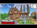 THE PUMPKIN & MELON FARM TRADING HALL!!! - Minecraft Hardcore Survival  - Episode 18