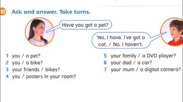 Unit 8, page 49, grammar time 1, listening 10