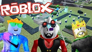 ОТРЯД ДРУЗЕЙ СДЕРЖИВАЕТ ОРДУ ЗОМБИ | Roblox