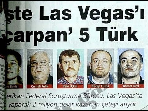 Las Vegas'ta 2 Milyon Dolarlık Vurgun Yapan Türkler
