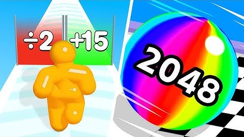 Ball Run 2048 | Tall Man Run All Levels Gameplay Android-Ios New Apk Update 2023