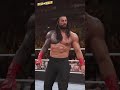 Roman Reigns Vs Cody Rhodes WWE 2K25 Game Match #shorts
