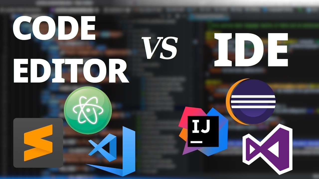 Difference between text editor and IDE and code editor