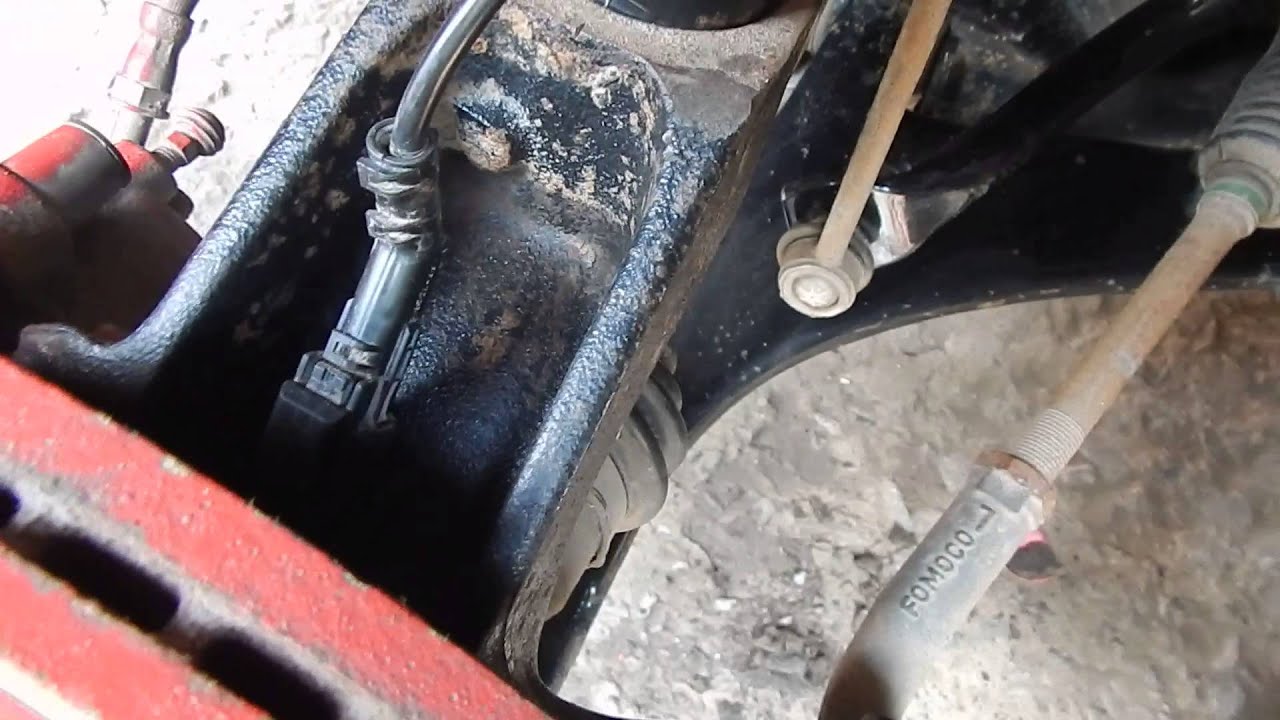 Замена ступицы Форд Фокус 2. Завершение замены ступицы - YouTube