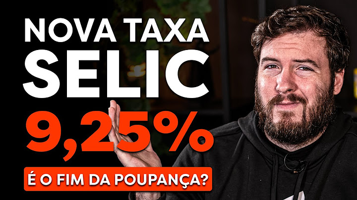 URGENTE! TAXA SELIC SUBIU PARA 9,25% | Hora de investir em RENDA FIXA?