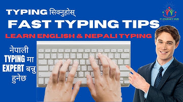 Typing सिक्नुहोस् Learn English & Nepali Typing | How To Use Typing Guru On Laptop Or Computer 2024