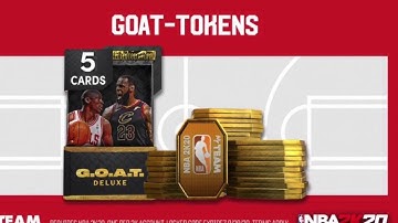 FREE GOAT CARD OR 750 TOKEN LOCKER CODE | NBA 2K20 MYTEAM