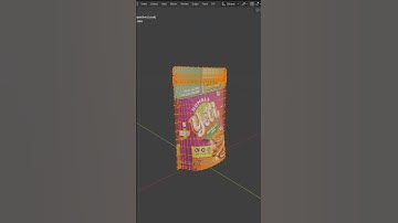 How to make sachet in blender #blender #blenderforbegginer #blender3d