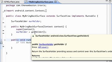 Android Application Development Tutorial   68   Setting up Animation Thread