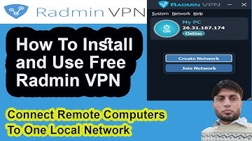 How To Install and Use Free Radmin VPN | Access Computers Remotely