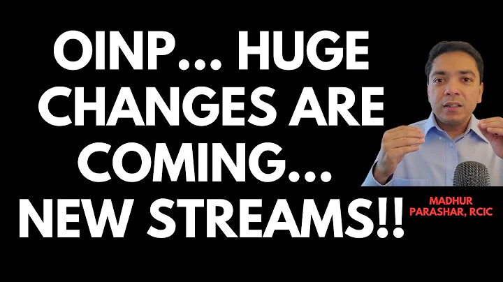 OINP Changes Are Coming - New Streams Proposed!