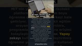 Mit Learn Kuruma Yeni Bir Kapı Sunuyor
