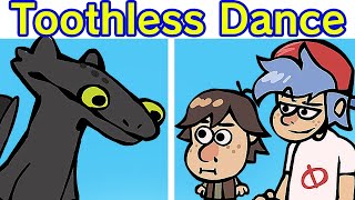Friday Night Funkin' Vs Toothless Dance Meme | How To Train Your Dragon Recap Cartoon (FNF Mod)