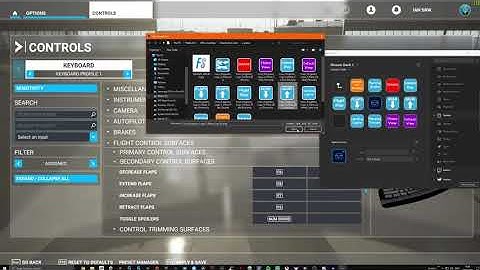 How to map MSFS2020 Actions and controls to an Elgato stream deck