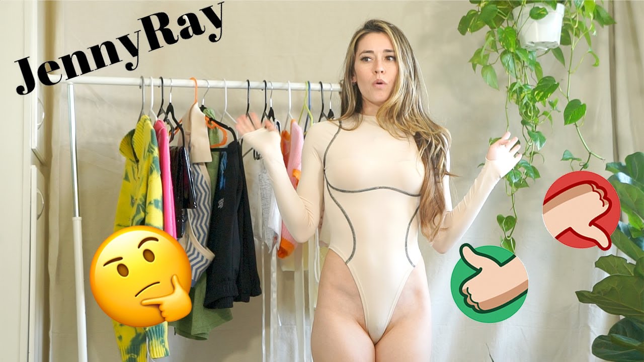 Naked try on hauls
