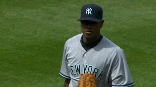 NYY@DET: Severino allows three runs, strikes out five