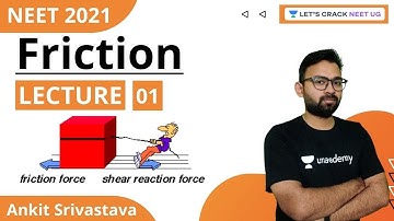 L1: Friction | NEET Physics | जोश | NEET 2021 | Ankit Srivastava